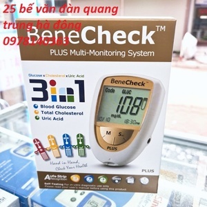 Máy đo đường huyết, mỡ máu, gút BeneCheck