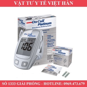 Máy đo đường huyết On-Call Platinum