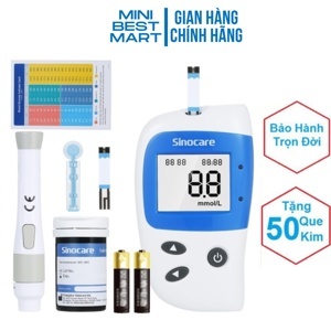 Máy đo đường huyết Safe Accu Sinocare