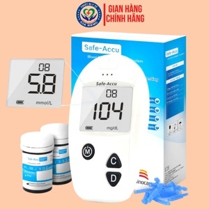 Máy đo đường huyết Safe Accu Sinocare