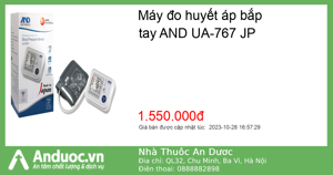 Máy đo huyết áp bắp tay AND UA-767