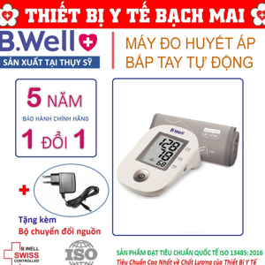 Máy đo huyết áp bắp tay Bwell PRO-33