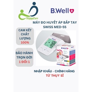 Máy đo huyết áp bắp tay B.Well Swiss MED-55