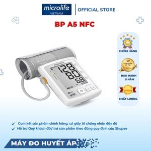 Máy đo huyết áp bắp tay Microlife BP A5 NFC