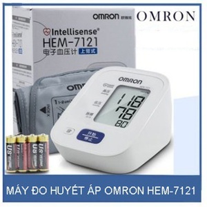 Máy đo huyết áp bắp tay Omron HEM-7121