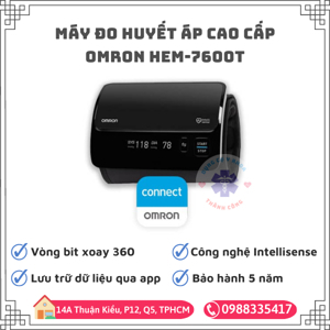 Máy đo huyết áp bắp tay tự động Omron HEM-7600T