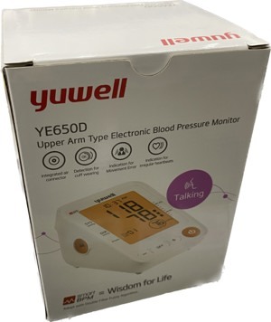 Máy đo huyết áp bắp tay Yuwell YE650D