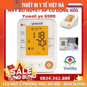 Máy đo huyết áp bắp tay Yuwell YE650D