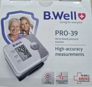 Máy đo huyết áp cổ tay B.Well Swiss PRO-39