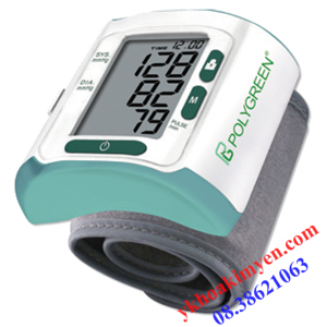 Máy đo huyết áp cổ tay Polygreen KP-6241