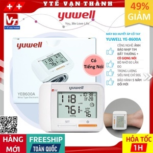 Máy đo huyết áp cổ tay Yuwell YE8600A