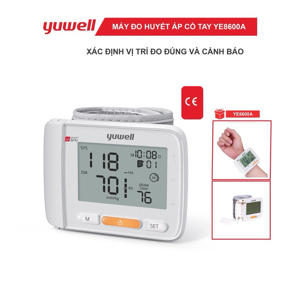 Máy đo huyết áp cổ tay Yuwell YE8600A