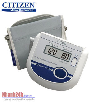 Máy đo huyết áp điện tử bắp tay Citizen CH-452AC