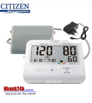 Máy đo huyết áp điện tử bắp tay Citizen CHU-503