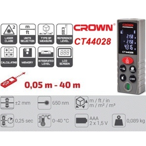 Máy đo khoảng cách laser Crown CT44028