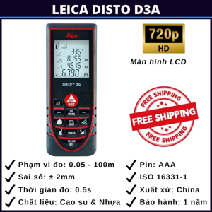 Máy đo khoảng cách laser Leica Disto D3a