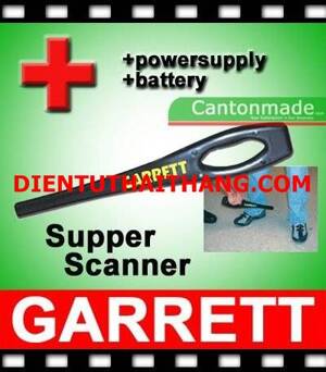 Máy dò kim loại cầm tay Garrett Super Wand