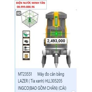 Máy đo mức cân bằng lazer (tia xanh) HLL305205