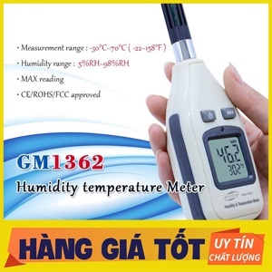 Máy đo nhiệt độ và độ ẩm Benetech GM1362