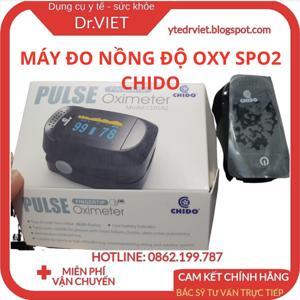 Máy đo nhịp tim và nồng độ oxy máu Chido C101A2