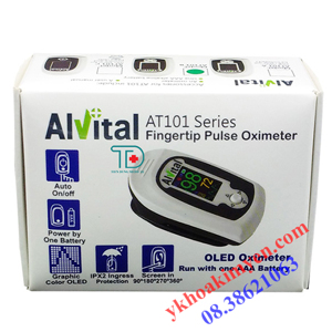 Máy đo nồng độ oxy trong máu Alvital AT101