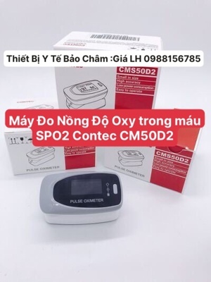 Máy đo nồng độ Oxy trong máu SPO2 Contec CMS50D2