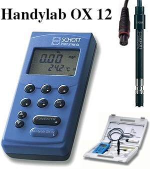 Máy đo Oxy hòa tan/Nhiệt độ Schott Handylab OX 12, 0.00-90.00 mg/l