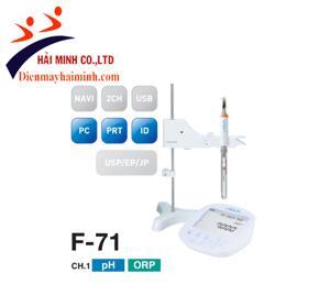 Máy đo pH ORP để bàn Horiba F-71G