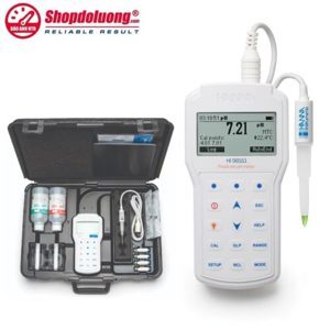 Máy đo pH/nhiệt độ trong sản phẩm sữa Hanna HI98161