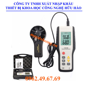 Máy đo tốc độ, lưu lượng gió CFM/CMM HT-9819