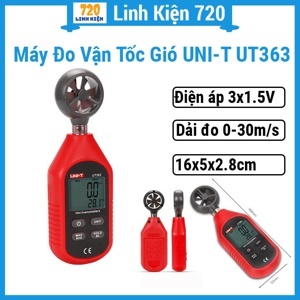 Máy đo vận tốc gió mini Uni-Trend UT363