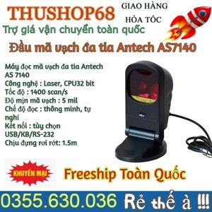 Máy đọc mã vạch đa tia Antech AS7140 (AS-7140)