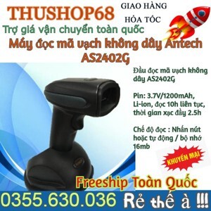 Máy đọc mã vạch không dây Antech AS2402G