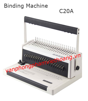 Máy đóng gáy xoắn nhựa CombBind C20A