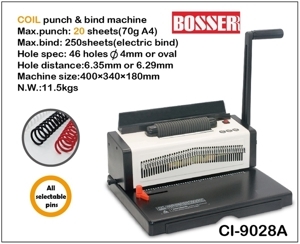 Máy đóng sách Bosser CI-9028 super