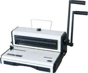 Máy đóng sách lò xo kẽm Bosser WR970 (WR-970) - lỗ vuông