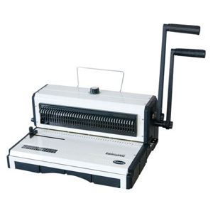 Máy đóng sách lò xo kẽm Bosser WR970ER (WR-970ER) - lỗ tròn
