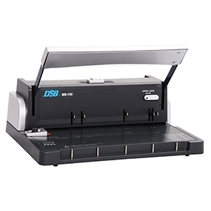 Máy đóng sách gáy xoắn kẽm DSB WR150 (WR-150) - lỗ vuông