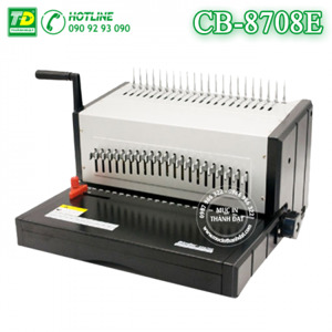 Máy đóng tài liệu lò xo nhựa Bosser CB-8708E