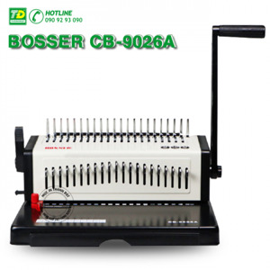 Máy đóng sách gáy xoắn nhựa Bosser CB-9026A