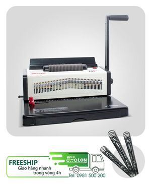 Máy đóng sách lò xo xoắn ốc Shred-ET Bosser CI-9028A