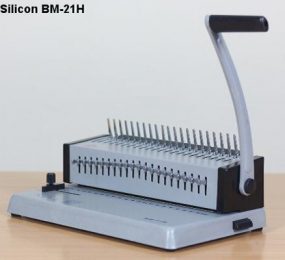Máy đóng sách gáy xoắn Silicon BM-21H