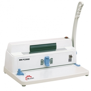 Máy đóng sách gáy xoắn cuộn Silicon BM-PC200B