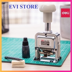 Máy đóng số nhảy Deli 7508