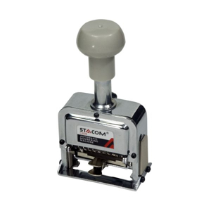 Máy đóng số nhảy tự động 6 số Stacom C606