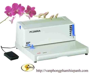 Máy đóng tài liệu gáy xoắn cuộn Supu PC2000A (PC-2000A)