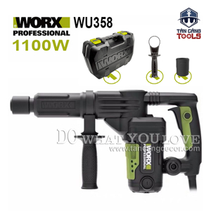 Máy đục bê tông 17mm Worx WU358