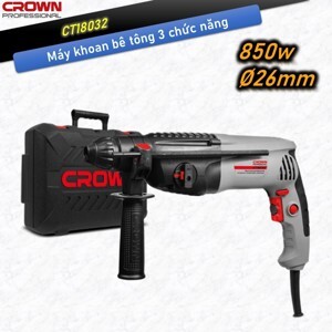 Máy đục bê tông Crown CT18032