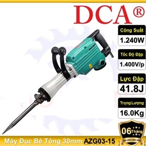 Máy đục bê tông DCA AZG03-15