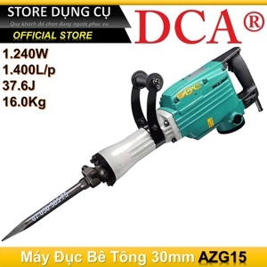 Máy đục bê tông DCA AZG15 (Z1G-FF-15) - 1240W, 30mm